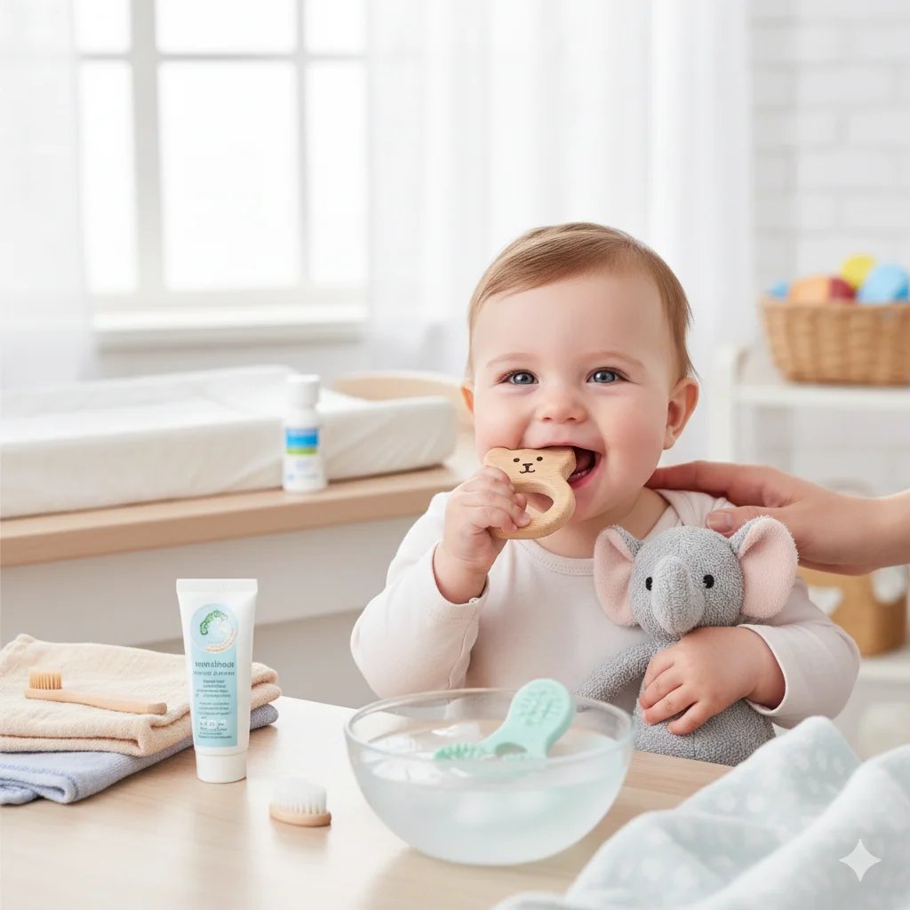 Anneau de dentition bébé alternatif -- tube de dentition Kebyco